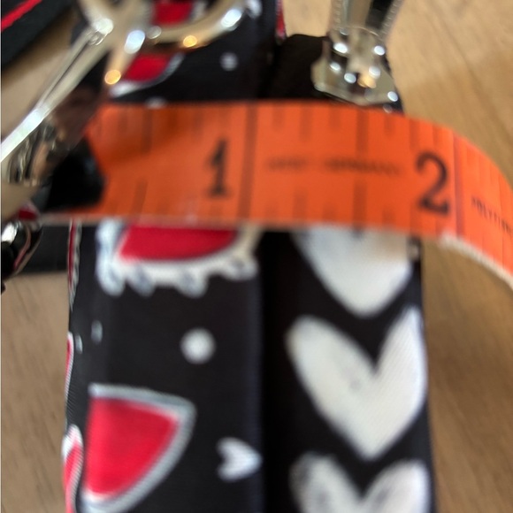 Brighton Love Heart A Flutter  Bag with Red and White Accents - Picture 4 of 7